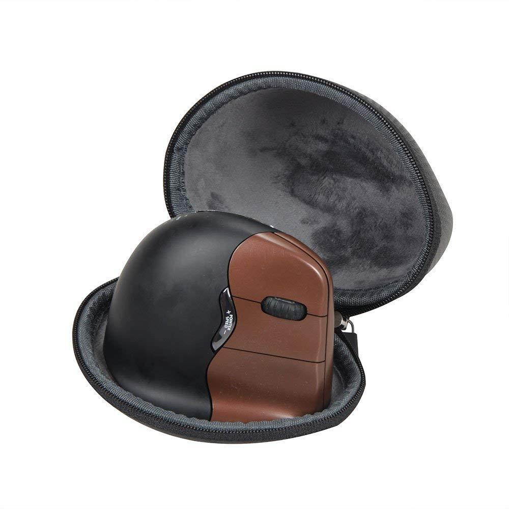 Hermitshell Travel Case Fits Evoluent VerticalMouse Vertical Mouse 4" Regular Size Right Hand Wireless VM4RW / VM4SW