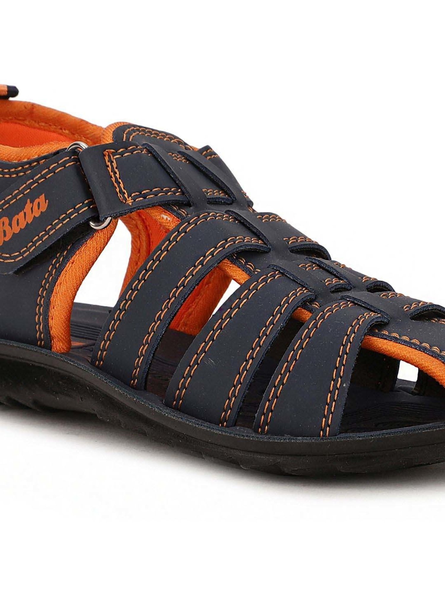 Bubblegummers by Bata Kids Blue & Orange Floater Sandals