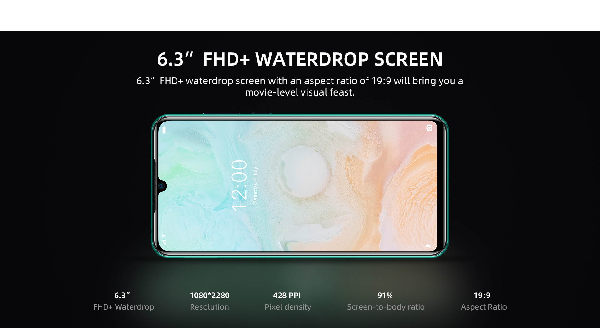 DOOGEE N20 Pro Quad Camara Telefonos moviles Helio P60 Octa Core 6GB RAM 128GB ROM Version Global 6.3"FHD + Android 10 OS Smartphone