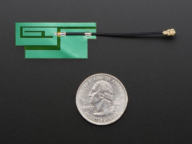 Adafruit Slim Sticker-type GSM/Cellular Quad-Band Antenna - 3dBi uFL