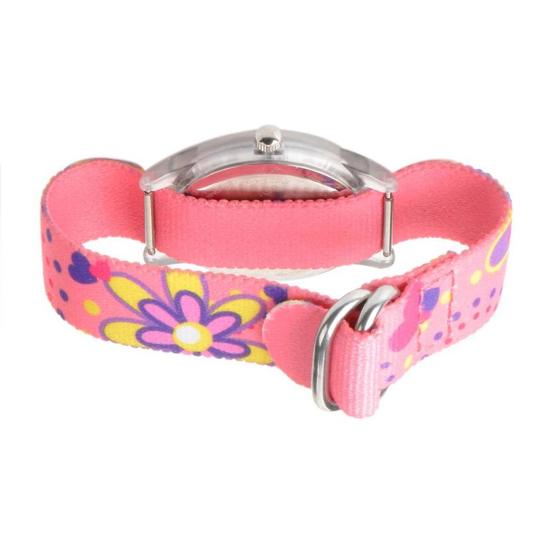 Disney Girls' Red Balloon Plastic Watch Interchangeable Strap - Pink/Purple