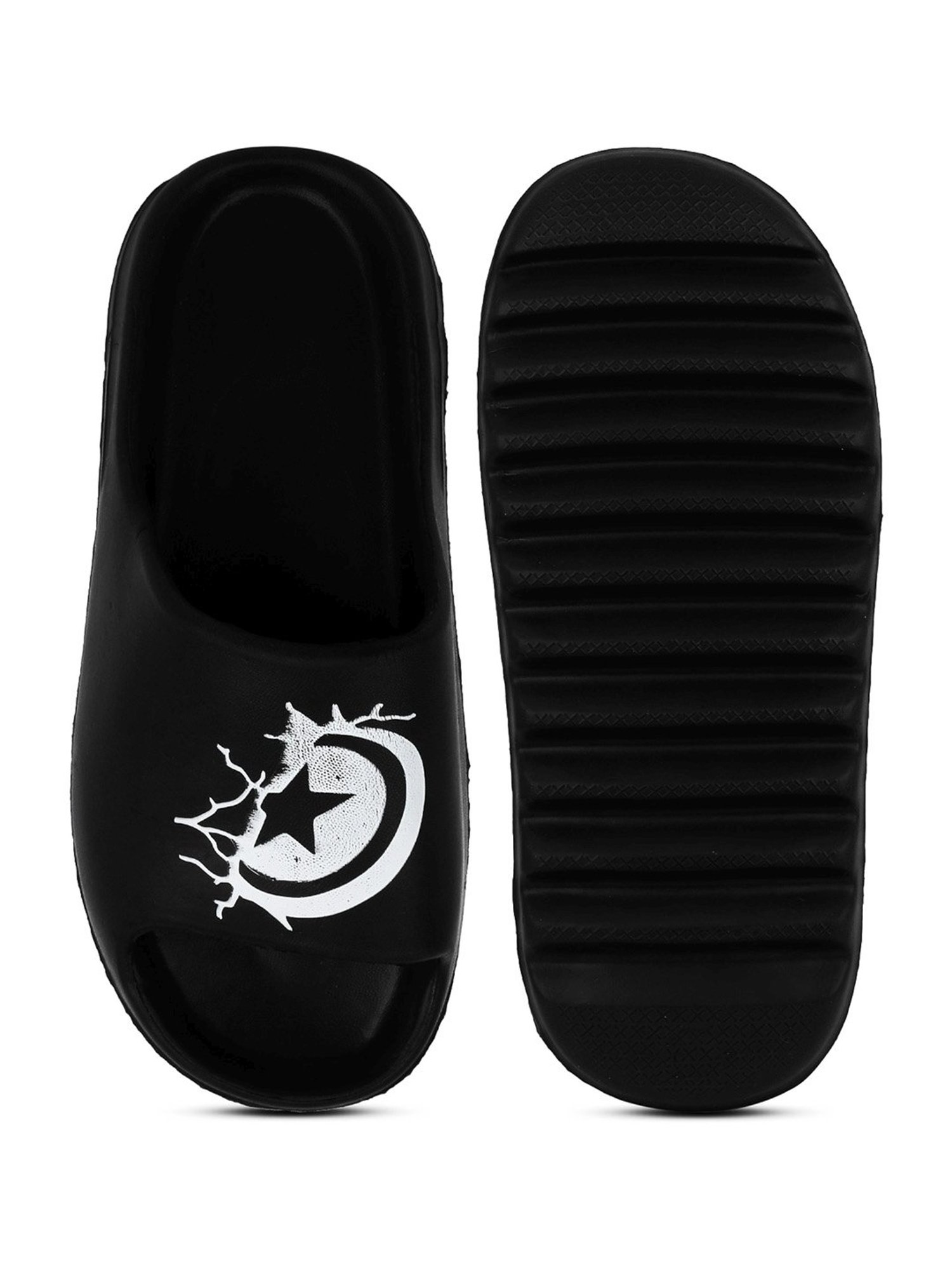 Pampy Angel Men's Black Slides