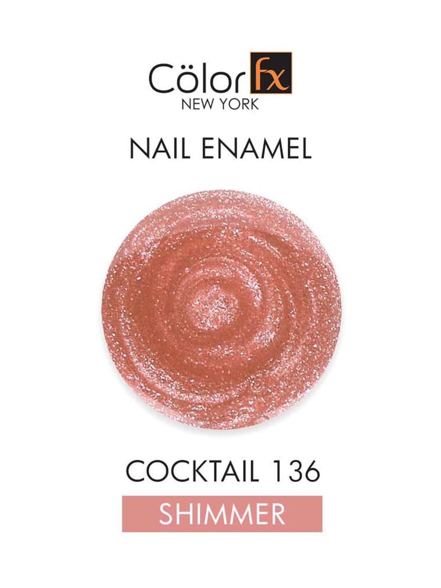 Color Fx Glossy, Nail Enamel, Gold - 9 ml