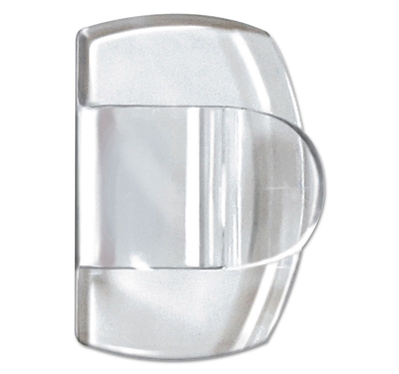Command Cord Clip Round 3/4"W w/Adhesive Clear 4/Pack 17017CLRES