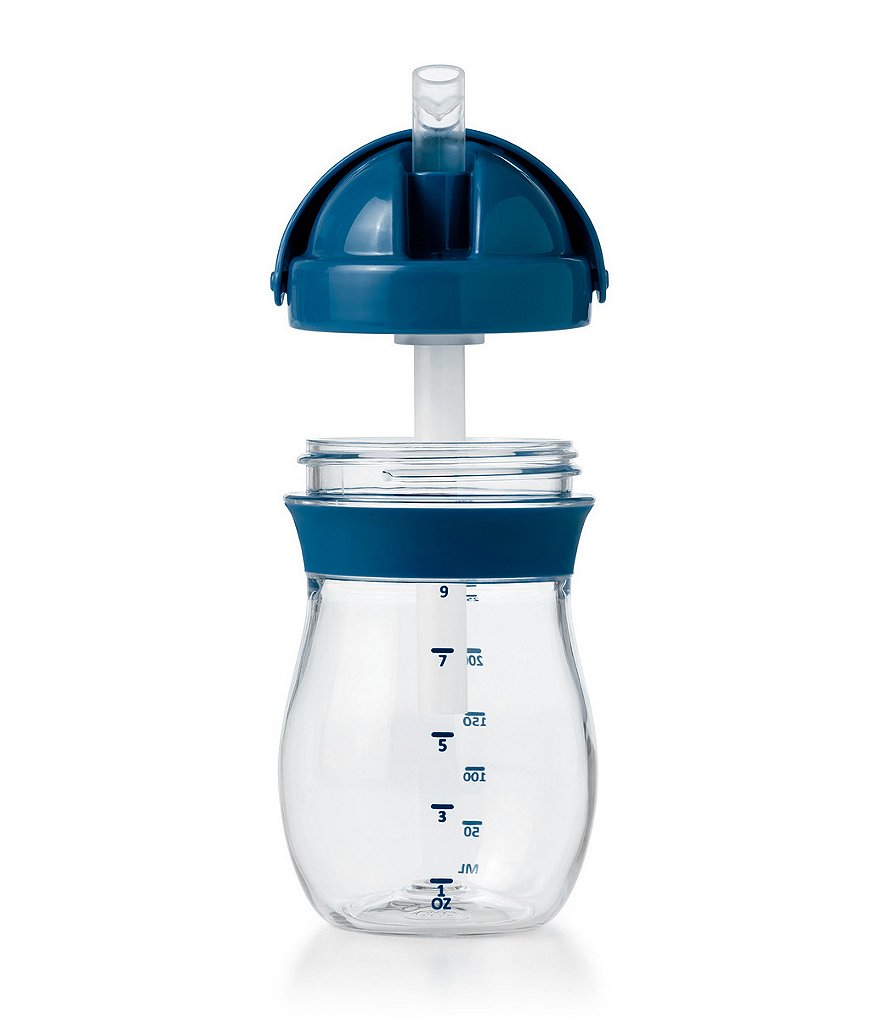 OXO Tot Baby Feeding Transitions Straw Sippy Cup 9 oz
