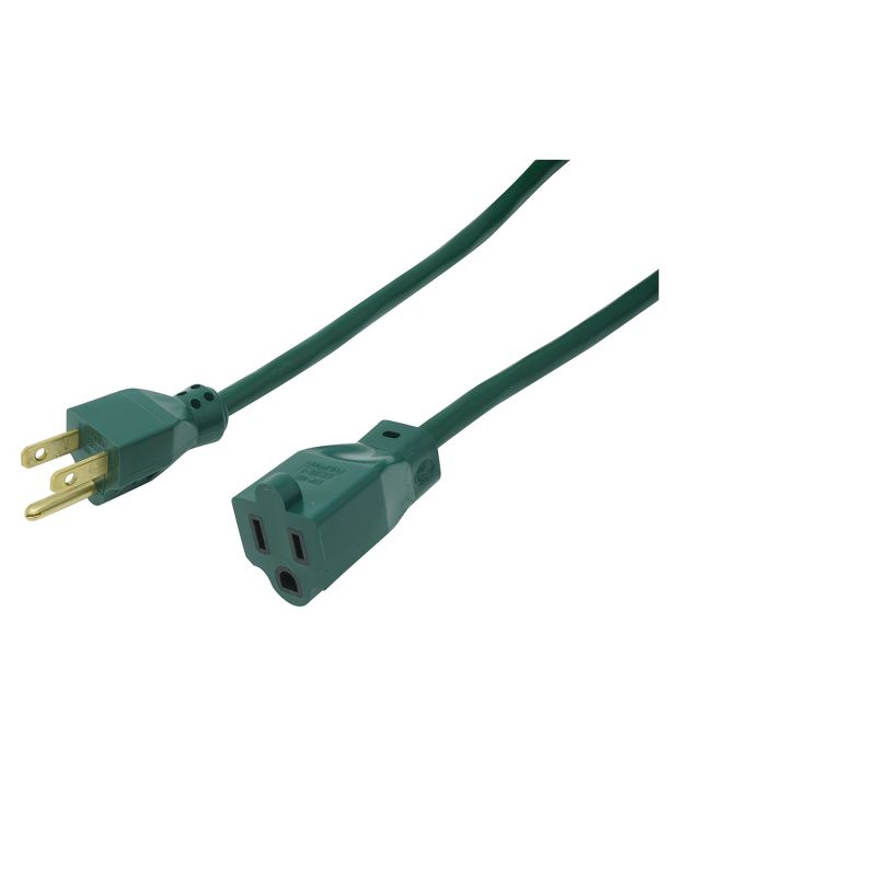 Woods 40' Extension Cord Green