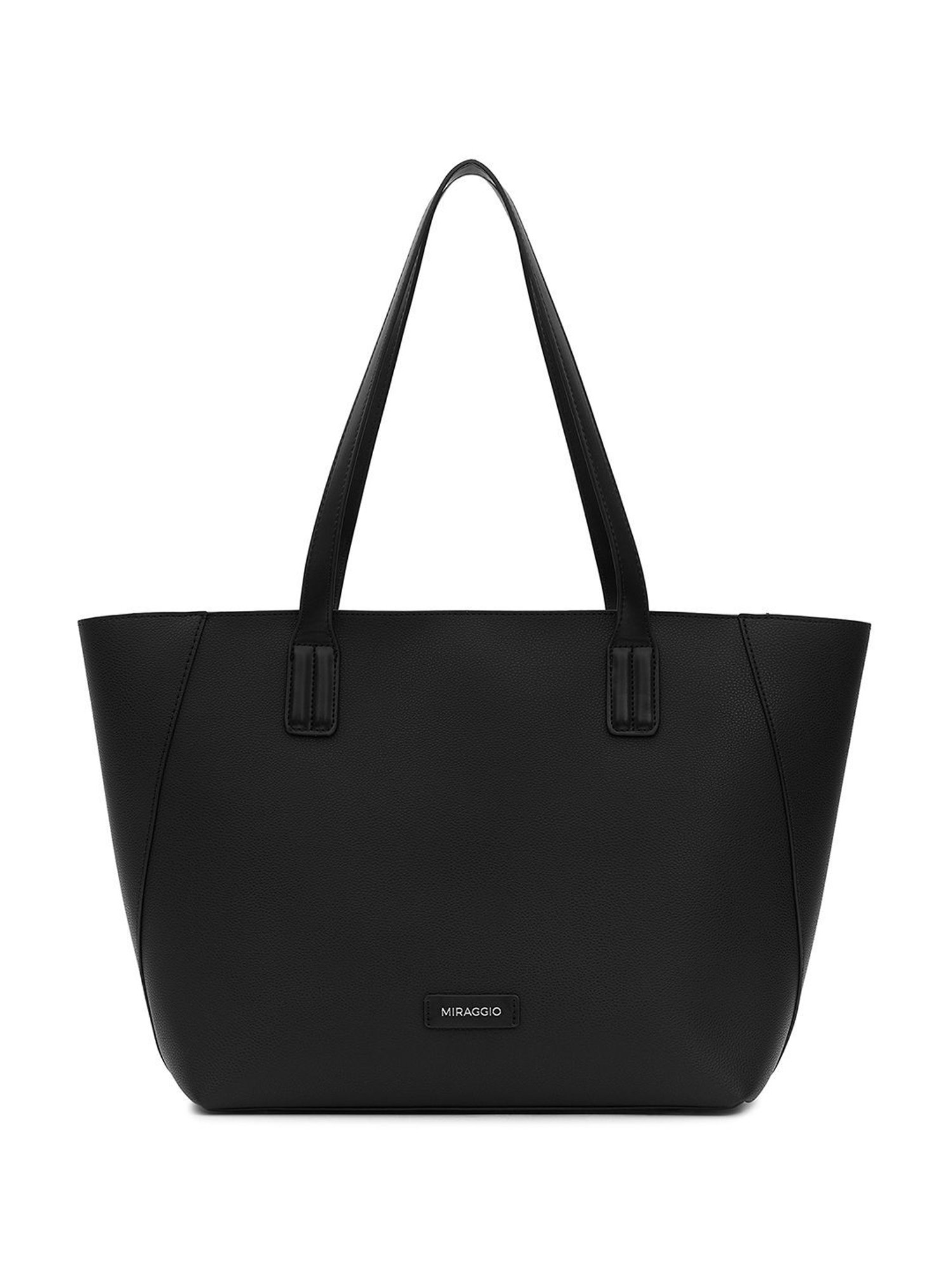 Miraggio Fiji Black Large Tote Bag