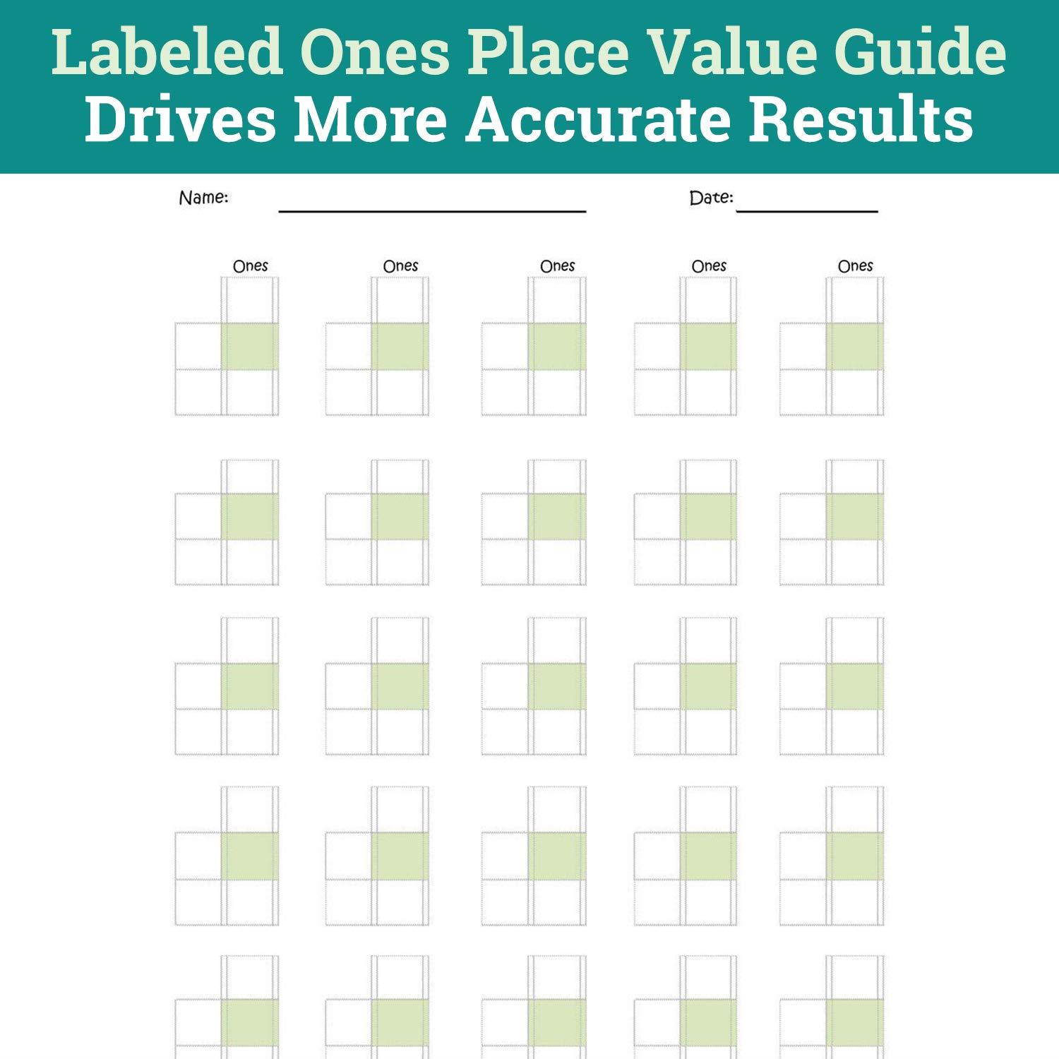 Channie's LR3778 Math Lineup Workbook for Prek-1ST Grades, 80 Pages Strong Paper, 8.5" x 11" with Hardboard Back, White