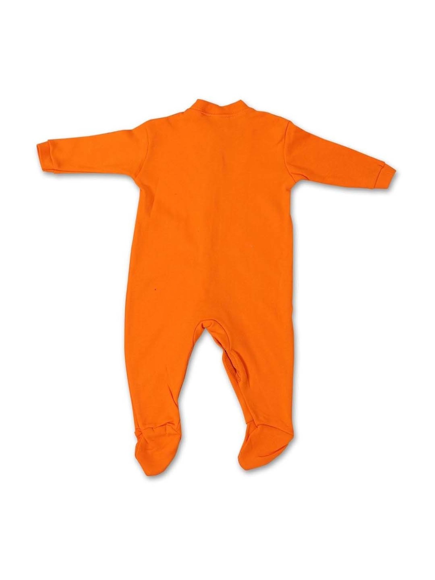 poplins Kids Multicolor Cotton Printed Full Sleeves Rompers (Pack of 3)