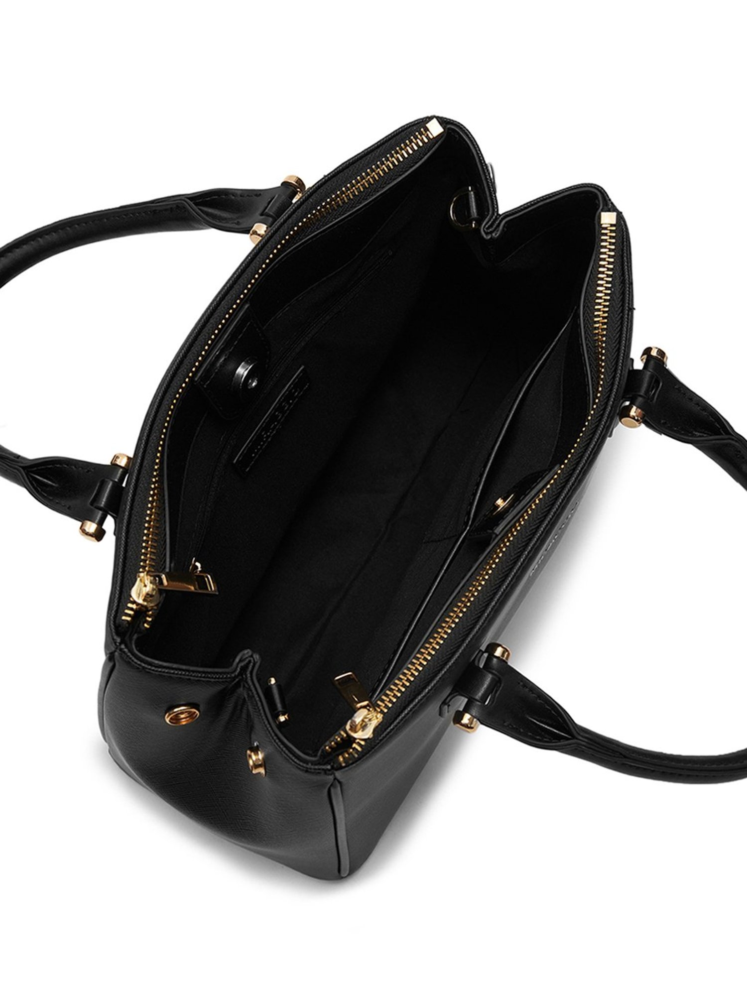 Miraggio Blair Black Medium Handheld Handbag