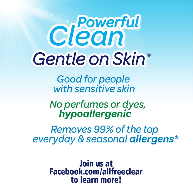 All Free Clear Liquid Laundry Detergent 94 Loads - 141 fl oz