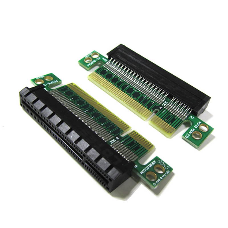 4 Units - PCI Express (PCI-E,PCIe) 8X Riser Adapter Riser Card,Extension Adapter to Protect Slot