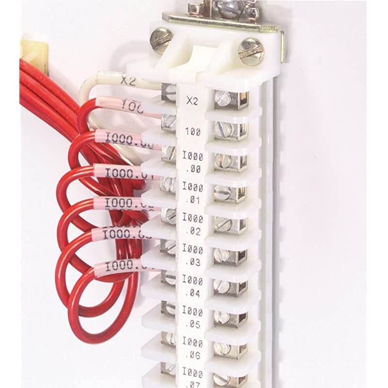 Official M21375499TB High Adhesion Cloth Label Tape Black on White Designed for BMP21PLUS ID PAL and LABPAL Printers 16 Length 0375quot Width