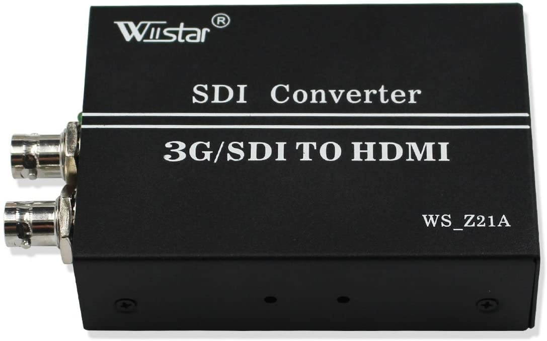 Wiistar 1080P 3G/SDI to HDMI SD/HD SDI-HDMI 3G-SDI Video Converter ODM Services 2 SDI Ports