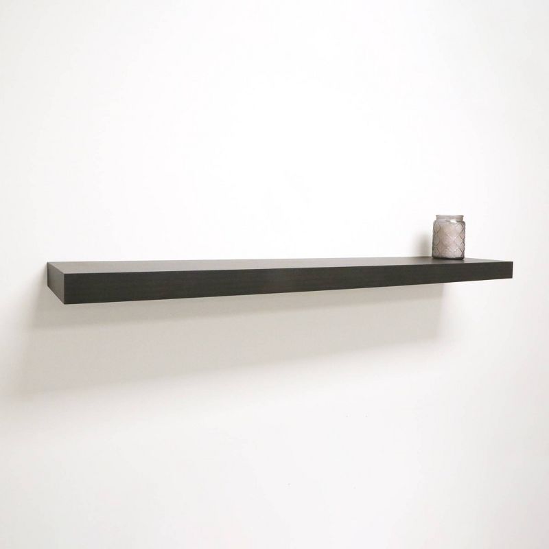 Decorative Wall Shelf - Dark Brown