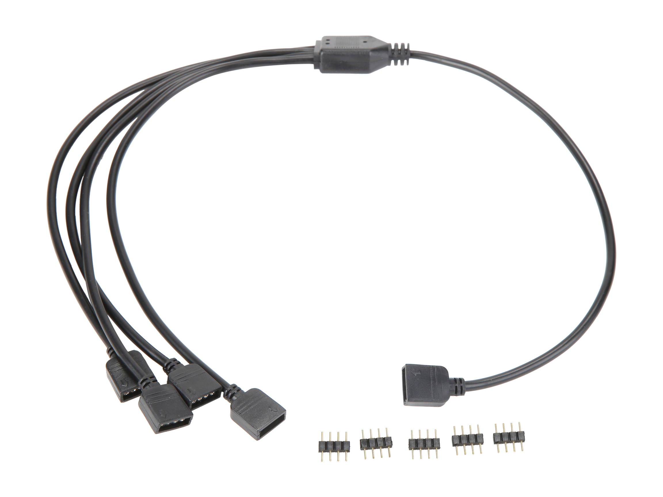 Micro Connectors F04-RGB04-50 1.64 ft. (0.50 m) 1 to 4 RGB Splitter Cable