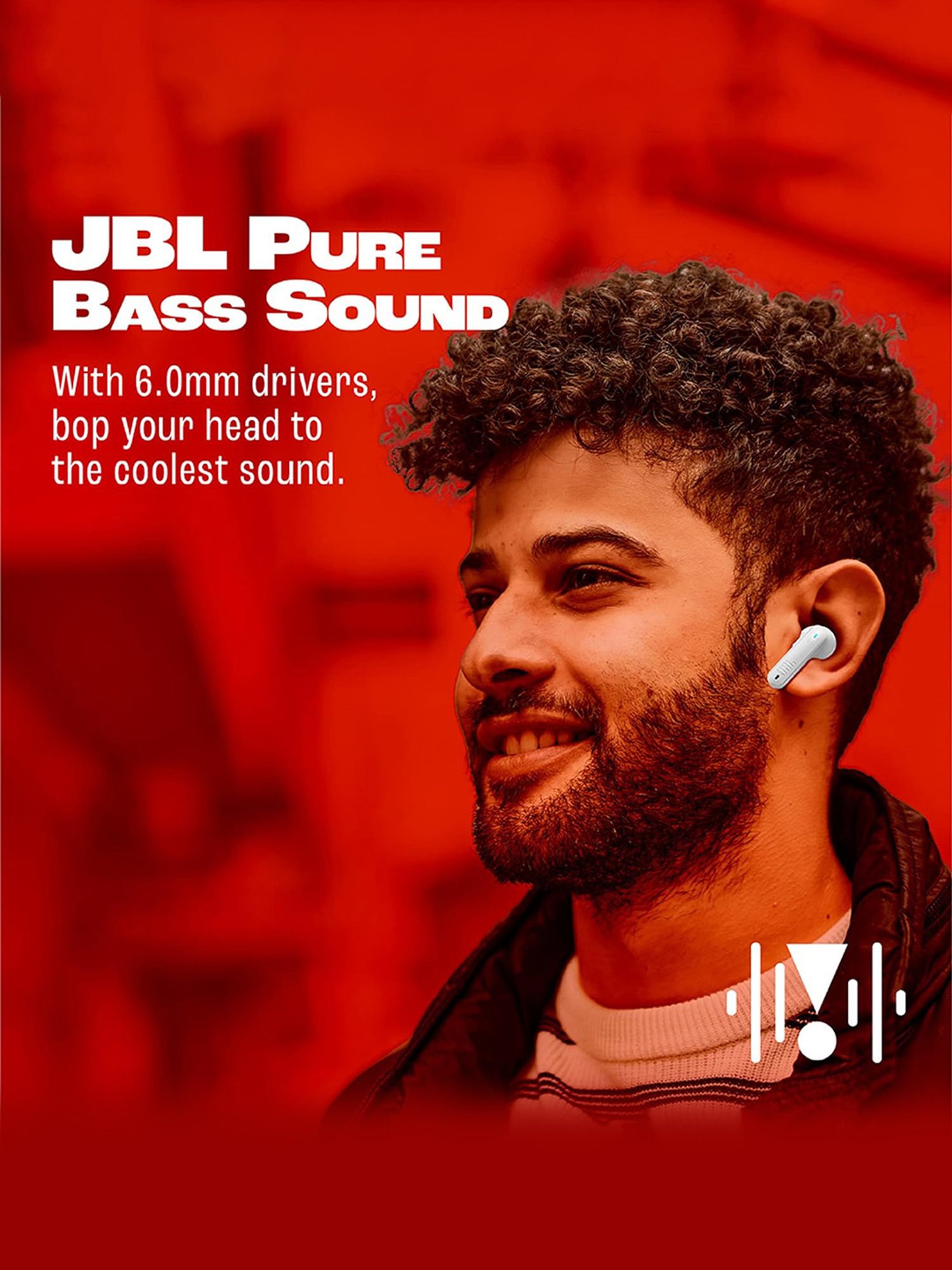 JBL Tune 230NC TWS In Ear ANC Earbuds with Mic & Massive 40 Hours Playtime (White, True Wireless)