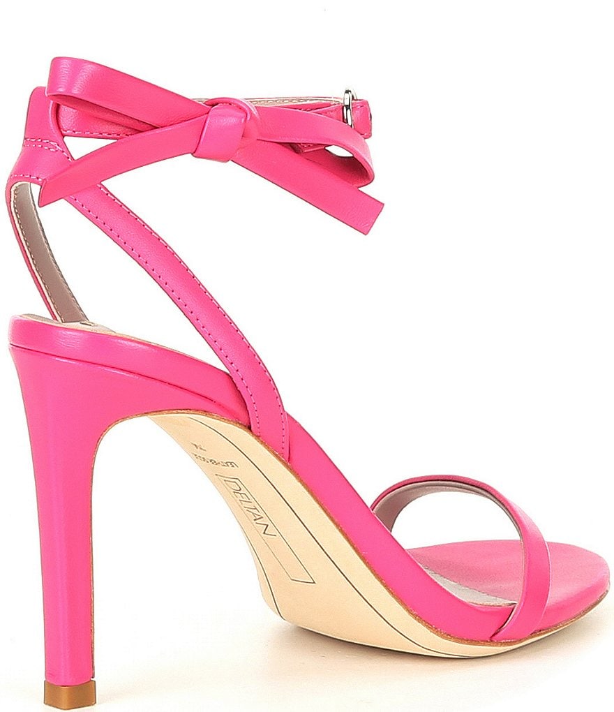 Deltan Miranda Ankle Bow Detail Dress Sandals