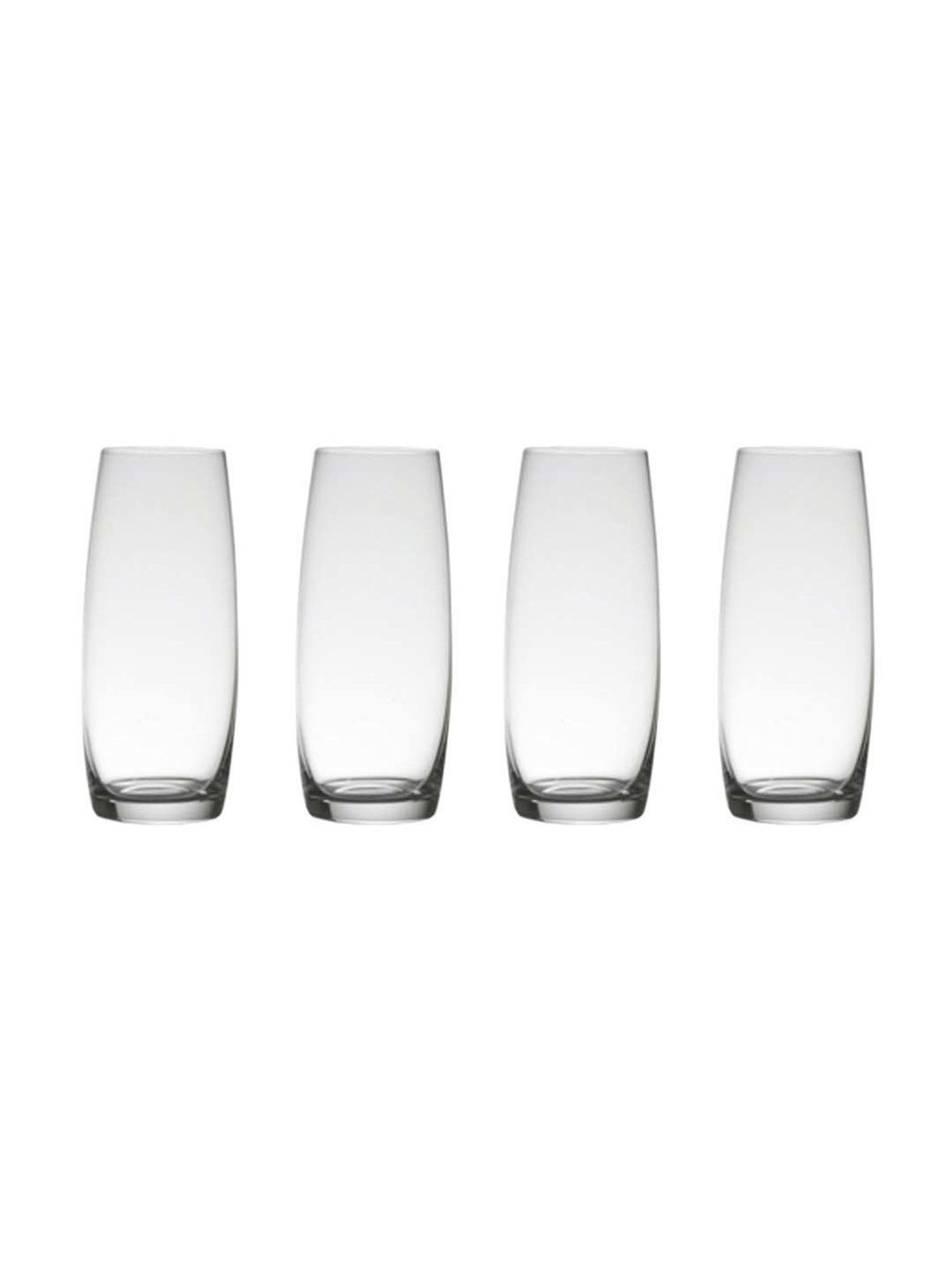 Mikasa Julie Transparent Glass Flute Glass (0.266 L) - Set of 4