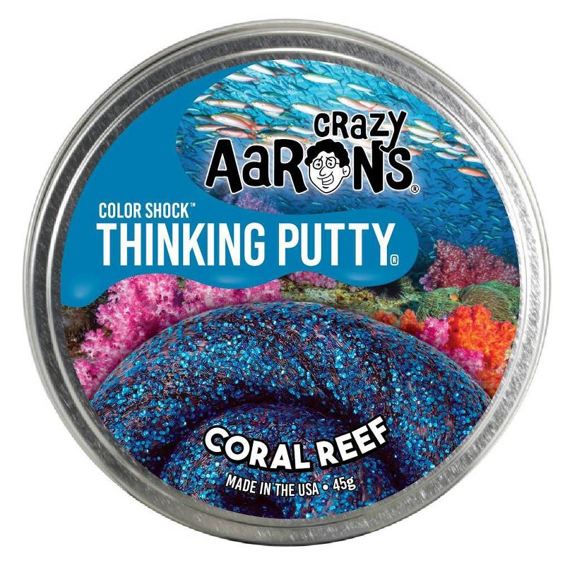Crazy Aaron's Coral Reef Thinking Putty Tin