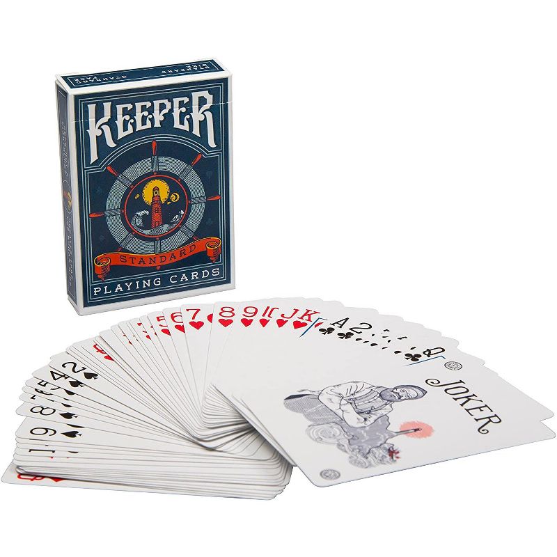 Ellusionist Keepers Playing Cards Deck, Blue