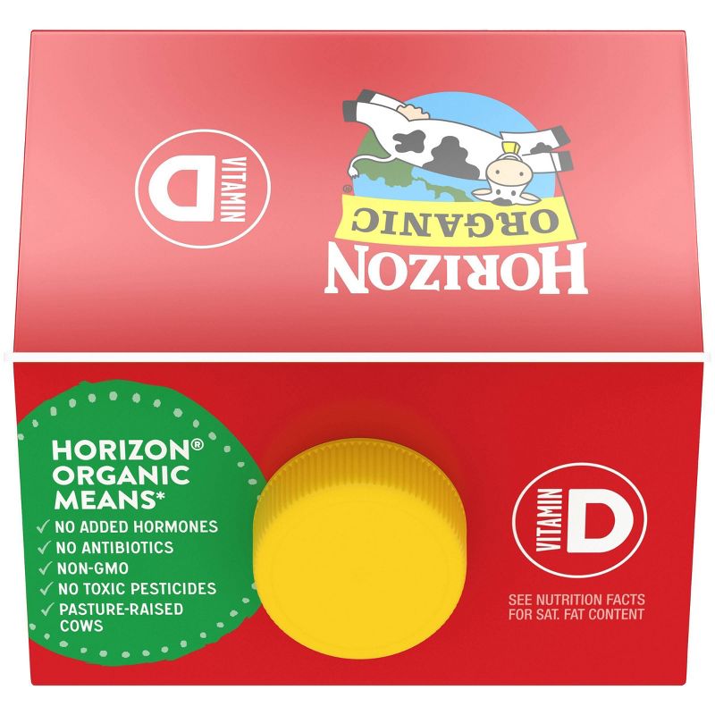 Horizon Organic Whole Milk with DHA Omega-3 - 0.5gal