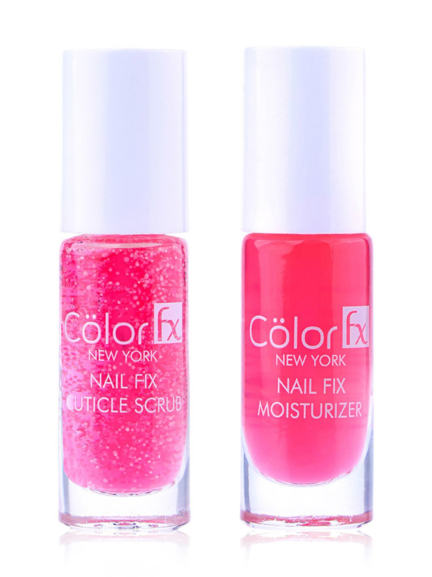 Color Fx Nail Fix Cuticle Scrub & Moisturiser Combo - Pack of 2