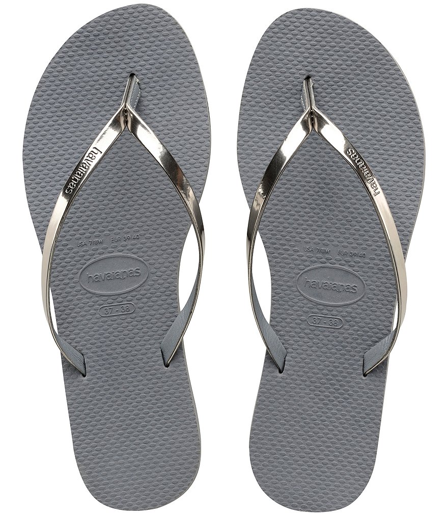 Havaianas You Metallic Flip Flops