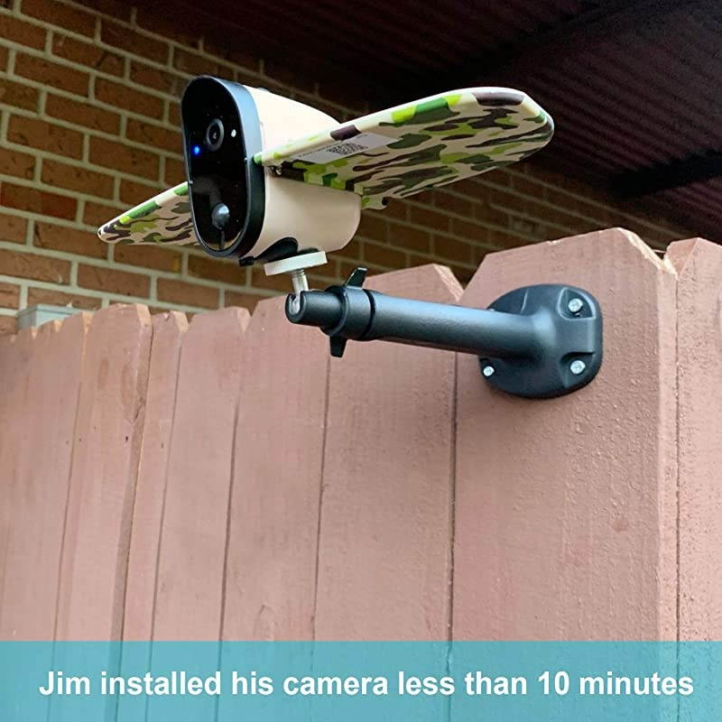 Wireless Outdoor Solar Battery Security Camera 1080p Full HD Night Vision TwoWay Talk Home Security Camera Beige