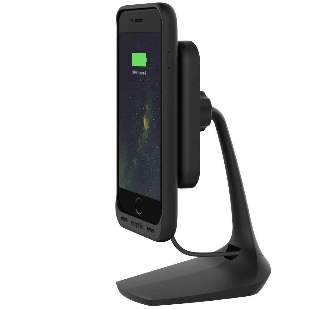 Mophie Charge Force Desk Mount for Mophie Wireless Case with Charge Force Wireless Power - Black