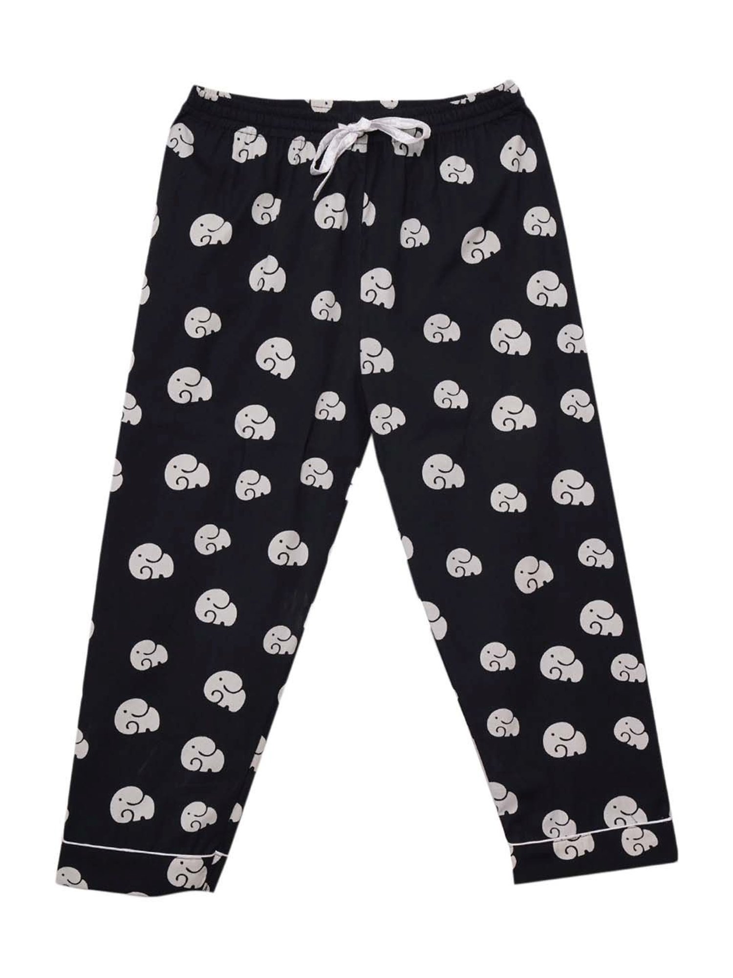 Fluffalump Boys Multicolor Cotton Printed Nightwear Top & Pants Set