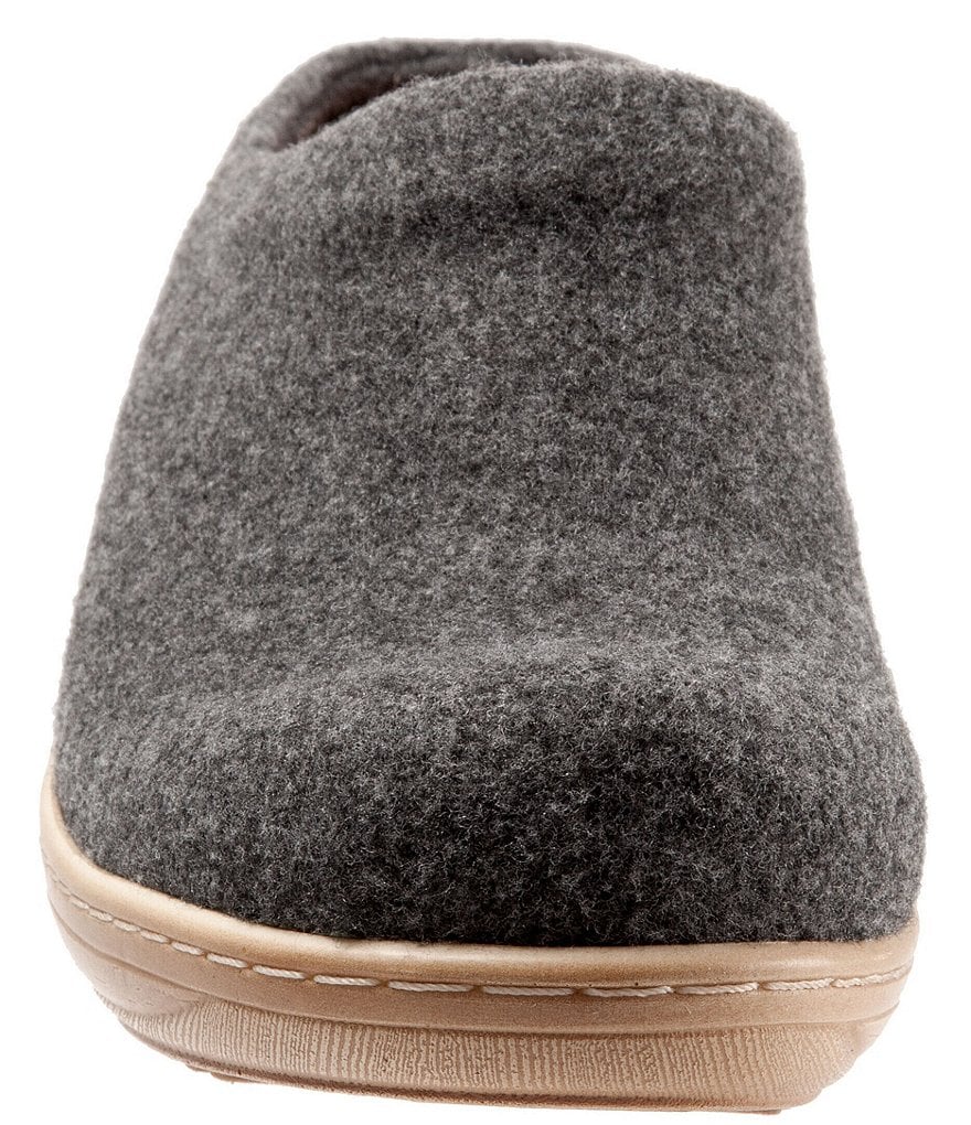 Softwalk Madison Felt Slip-On Clogs