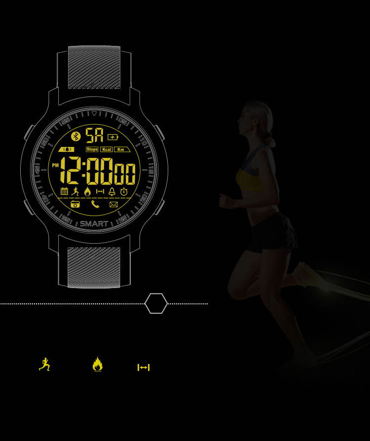 Smart Watch Baby Waterproof iOS  Player Camera Calendar Stopwatch Sync Compatible with iPhone and Android Silver ZNSB-EX18-S