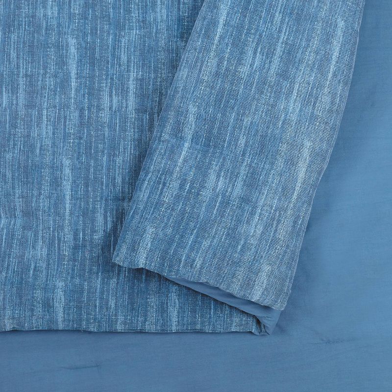 King 3pc Rhapsody Comforter Set Blue - Ayesha Curry