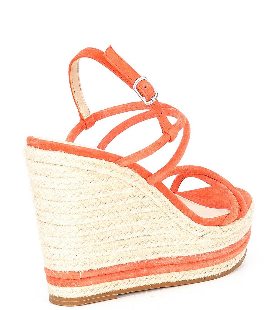 Pelle Moda Rio Suede Espadrille Wedge Sandals