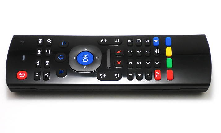 MX3-M 3D Fly Air Mouse Wireless Keyboard with 6 Axis Inertia Sensors - Support The Motion Sensing Games and Mic Voice Input