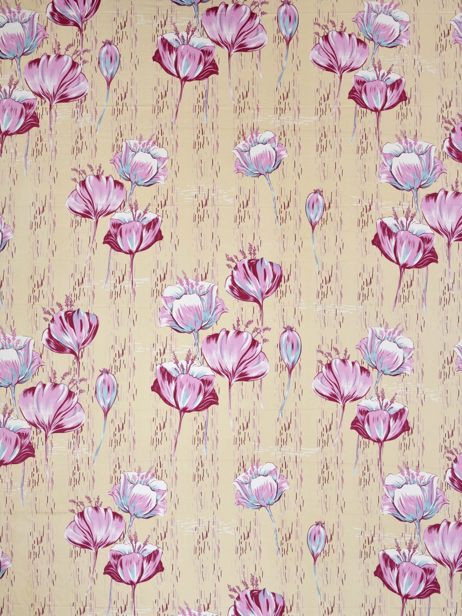 Living Roots Multicolor Jaipuri Printed Cotton Bed Sheet with 2 Pillow Cover