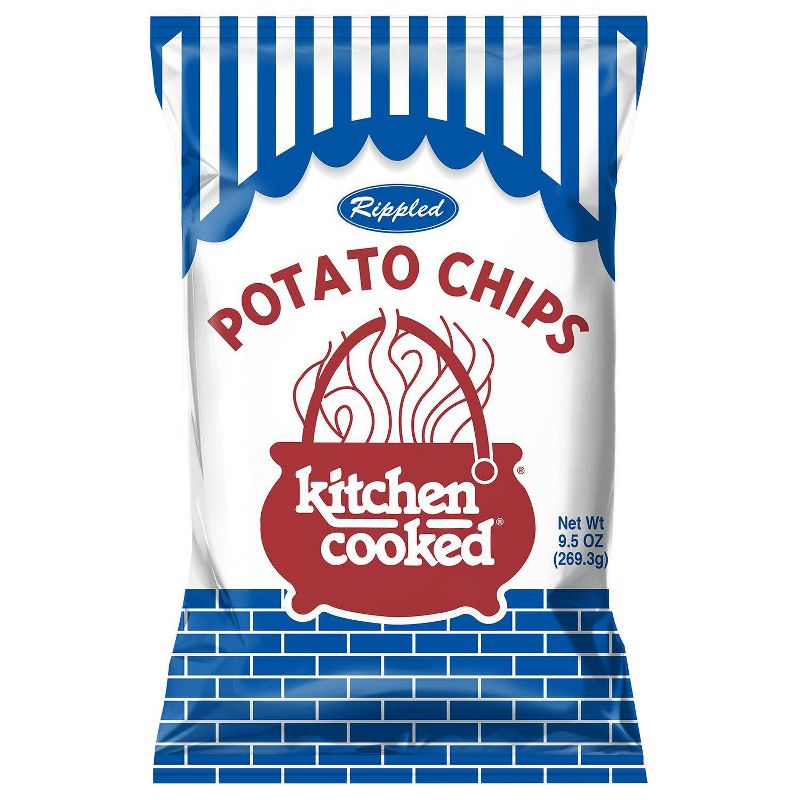 Kitchen Cooked Classic Ripple Chip - 9.5oz