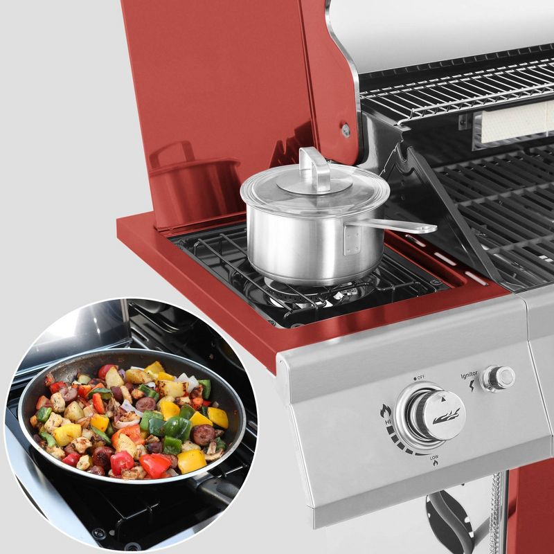 Royal Gourmet Deluxe 5-Burner Gas Grill GA5403R Red