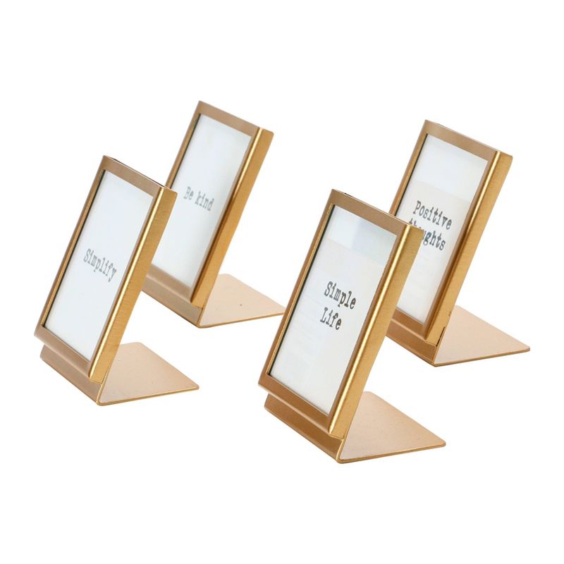 Saying 4 Styles Metal/Glass Frame Set - 3R Studios