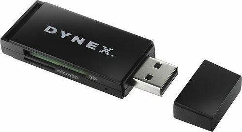 Dynex USB 2.0 2-in-1 Memory Card Reader DX-CR112
