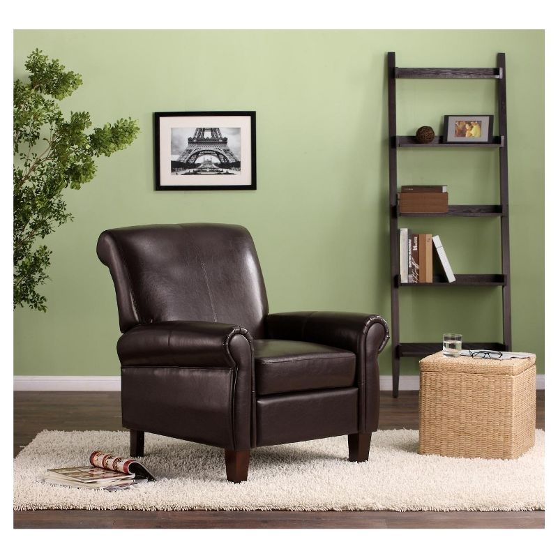 Faux Leather Club Chair - Espresso - Dorel Living