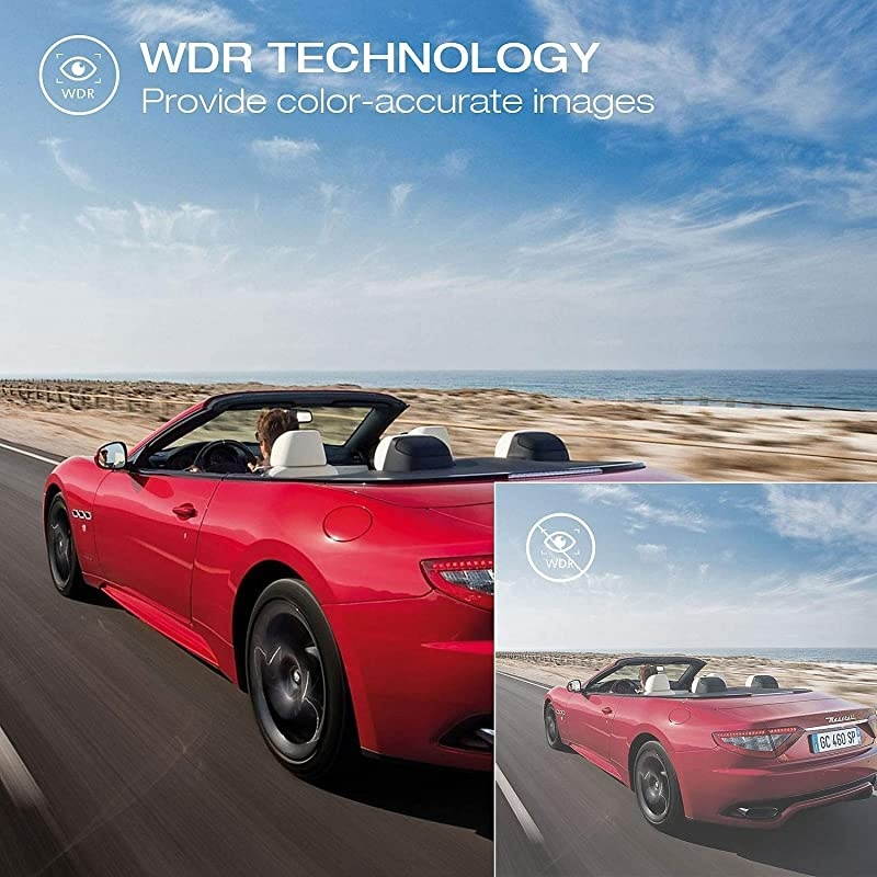 Dash Cam 4K UHD DVR Dashboard Car Cameras with 170&deg;Wide Angle Night Vision G-Sensor Parking Monitor and Motion Detection