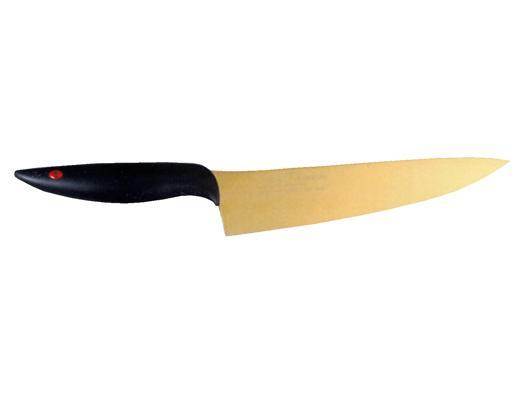 Chroma Kasumi Titanium: 7 3/4" Chef Knife - Gold