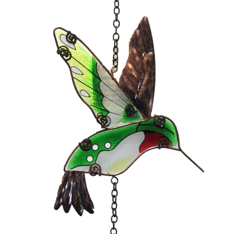 Home & Garden 20.0" Hummingbird Garden Bell Landscape Chime Decor Regal Art & Gift  -  Bells And Wind Chimes