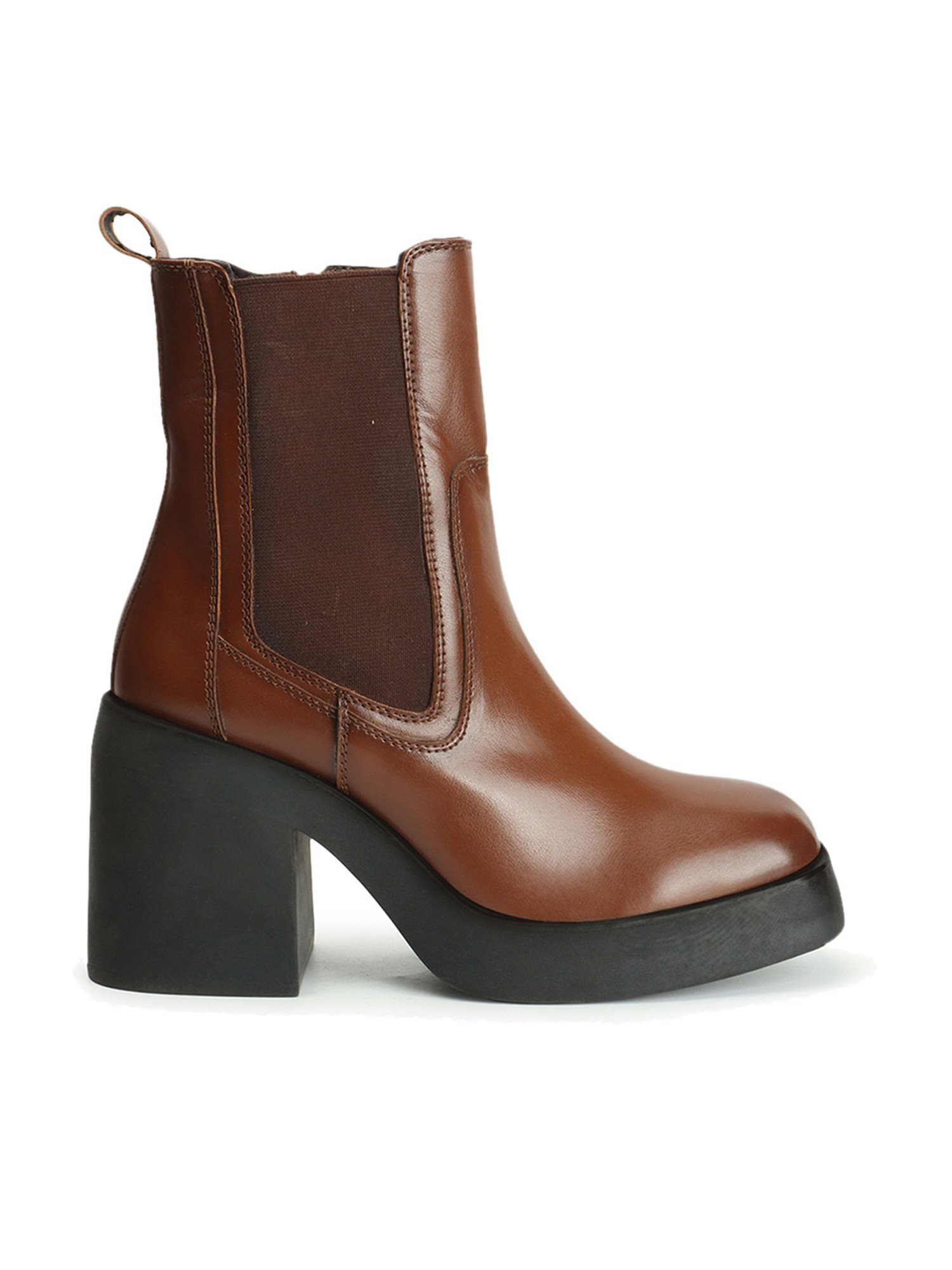 Elle Women's Tan Chelsea Boots