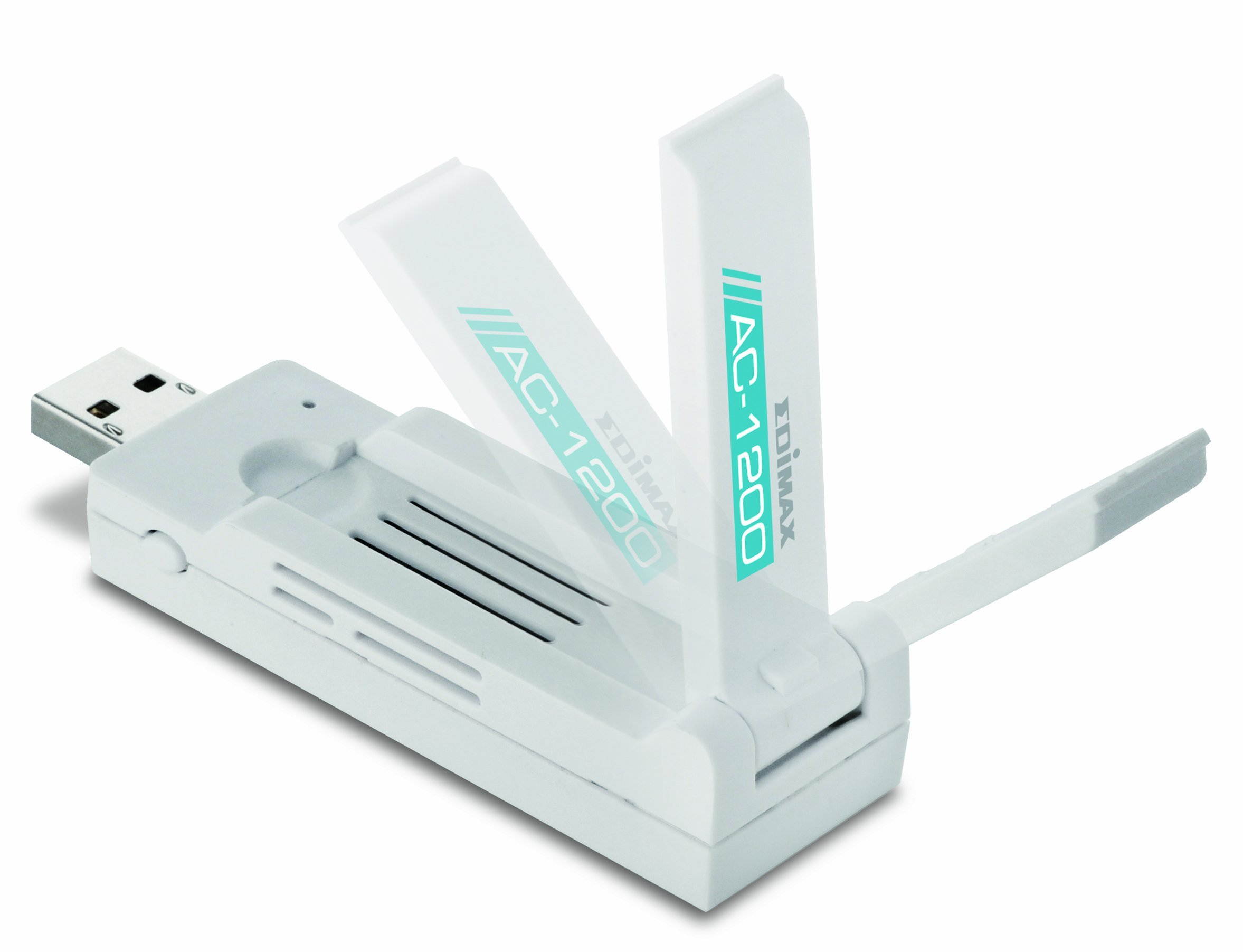 Edimax EW-7822UAC AC1200 Dual-Band USB3.0 Adapter with Adjustable Foldaway Antenna for Optimum High Performance