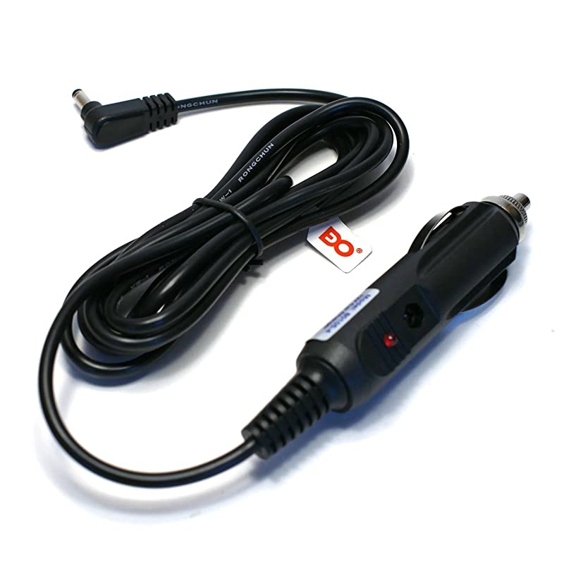 Tech DC Car Charger Adapter Cable Cord for Sylvania Portable DVD Player 65 Long Cord