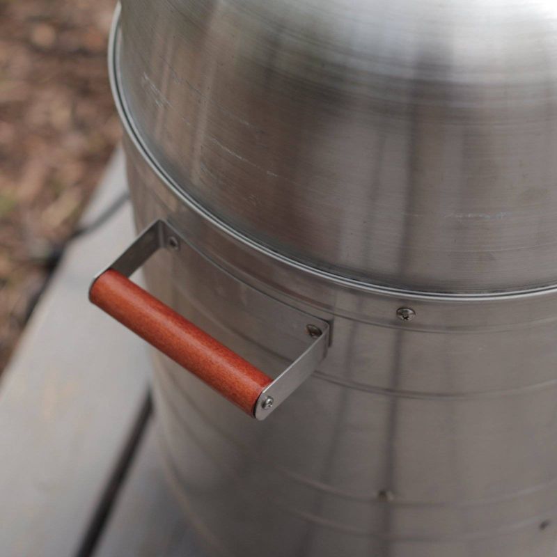 Americana 5025 Charcoal Stainless Steel Water Smoker - Meco