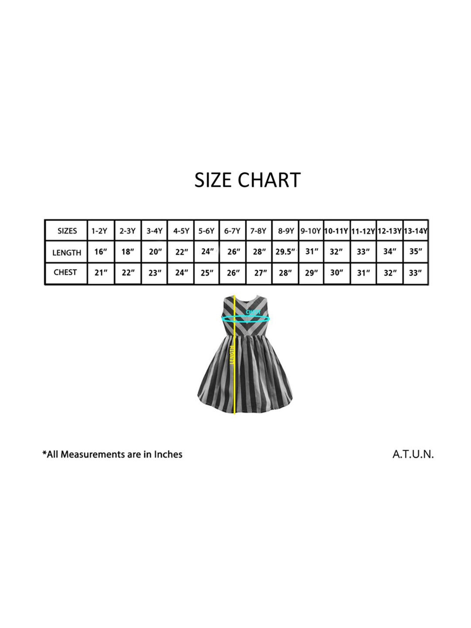 A.T.U.N. Navy & White Striped Dress